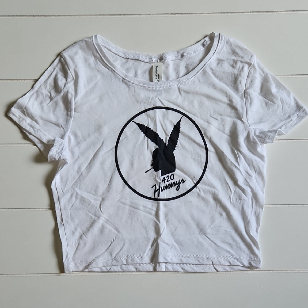 Bella Canvas White Graphic Tee